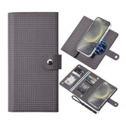 For Samsung Galaxy S24+ 5G ViLi GHA-C Series RFID MagSafe Magnetic Flip Leather Phone Case(Grey)