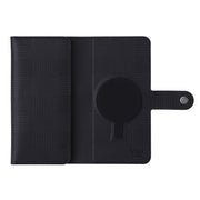 For Samsung Galaxy S24 5G ViLi GHA-C Series RFID MagSafe Magnetic Flip Leather Phone Case(Black)