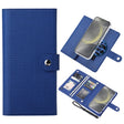 For Samsung Galaxy S24 5G ViLi GHA-C Series RFID MagSafe Magnetic Flip Leather Phone Case(Blue) - free shipping - PMC TechLife - Order now!