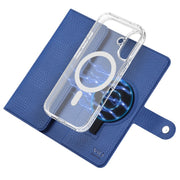 For Samsung Galaxy S24 5G ViLi GHA-C Series RFID MagSafe Magnetic Flip Leather Phone Case(Blue)