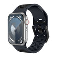 For Apple Watch SE 44mm Meteorite Two-color Silicone Watch Band(Grey Black) - free shipping - PMc TechLife - Order now!