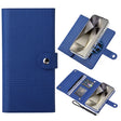 For Samsung Galaxy S24 Ultra 5G ViLi GHB-C Series RFID MagSafe Magnetic Flip Leather Phone Case(Blue) - free shipping - PMC TechLife - Order now!