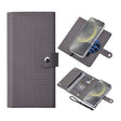 For Samsung Galaxy S24+ 5G ViLi GHB-C Series RFID MagSafe Magnetic Flip Leather Phone Case(Grey) - Galaxy S24+ 5G Cases by ViLi | Online Shopping South Africa | PMC TechLife | Buy Now Pay Later Mobicred