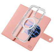 For Samsung Galaxy S24+ 5G ViLi GHB-C Series RFID MagSafe Magnetic Flip Leather Phone Case(Pink)