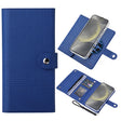 For Samsung Galaxy S24+ 5G ViLi GHB-C Series RFID MagSafe Magnetic Flip Leather Phone Case(Blue) - free shipping - PMC TechLife - Order now!