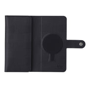 For Samsung Galaxy S24 5G ViLi GHB-C Series RFID MagSafe Magnetic Flip Leather Phone Case(Black)