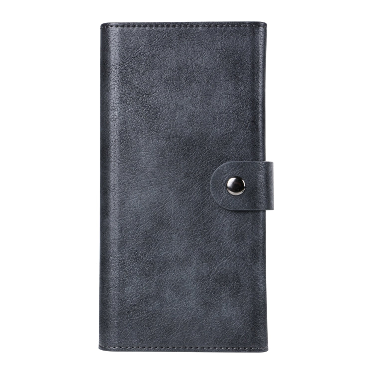 For iPhone 16 Pro ViLi GVA Series MagSafe Magnetic RFID Leather Phone Case(Black)