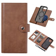 For iPhone 16 Pro ViLi GVA Series MagSafe Magnetic RFID Leather Phone Case(Brown) - iPhone 16 Pro Cases by ViLi | Online Shopping South Africa | PMC TechLife | Buy Now Pay Later Mobicred
