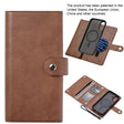 For iPhone 16 ViLi GVS Series MagSafe Magnetic RFID Leather Phone Case(Brown) - iPhone 16 Cases by ViLi | Online Shopping South Africa | PMC TechLife | Buy Now Pay Later Mobicred