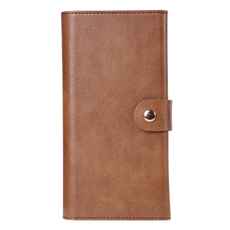 For iPhone 16 ViLi GVS Series MagSafe Magnetic RFID Leather Phone Case(Brown)