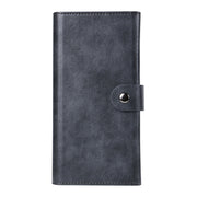 For iPhone 16 Plus ViLi GVS Series MagSafe Magnetic RFID Leather Phone Case(Black)