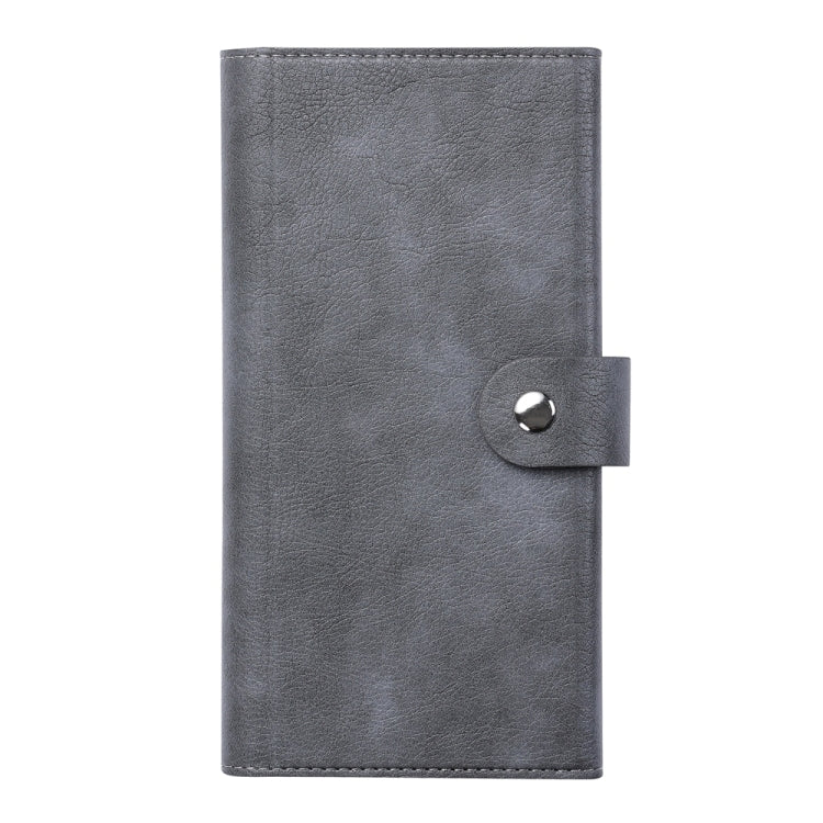 For iPhone 16 Plus ViLi GVS Series MagSafe Magnetic RFID Leather Phone Case(Grey)