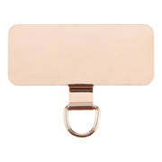 Rectangle Metal Mobile Phone Lanyard Fixing Gasket(Gold)