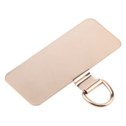 Rectangle Metal Mobile Phone Lanyard Fixing Gasket(Gold)