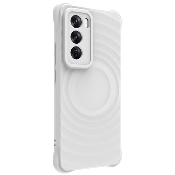 For OPPO Reno12 Global IMAK UC-6 Series Manbo Frosting Soft Phone Case(White)