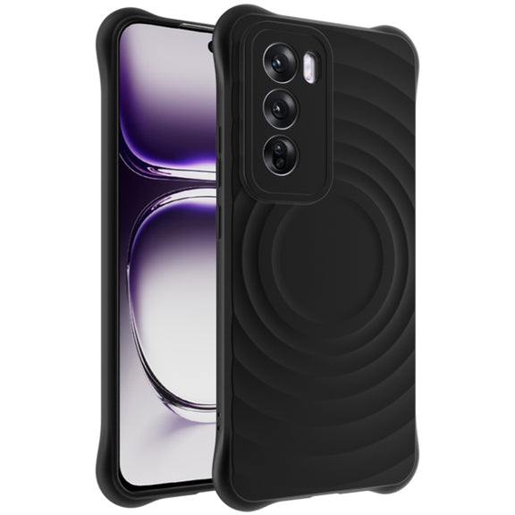 For OPPO Reno12 Pro Global IMAK UC-6 Series Manbo Frosting Soft Phone Case(Black)
