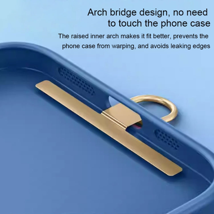 T-shape Metal Mobile Phone Lanyard Fixing Gasket(Gold) - free shipping - PMc TechLife - Order now!