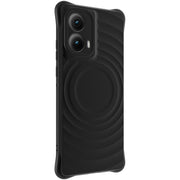 For Motorola Edge 2024 IMAK UC-6 Series Manbo Frosting Soft Phone Case(Black)