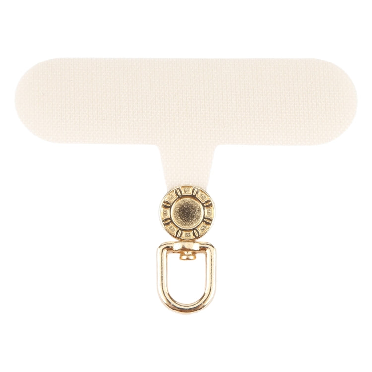 360 Degree Rotation Mobile Phone Lanyard Fixing Gasket(Gold) - free shipping - PMC Jewellery - Order now!