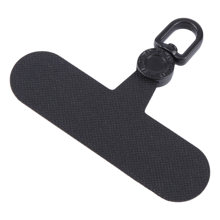 360 Degree Rotation Mobile Phone Lanyard Fixing Gasket(Black) - free shipping - PMC Jewellery - Order now!