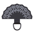 Fan-shaped Metal Mobile Phone Lanyard Fixing Gasket(Black) - Lanyards & Wrist Straps by PMc TechLife | Online Shopping South Africa | PMc TechLife | Buy Now Pay Later Mobicred