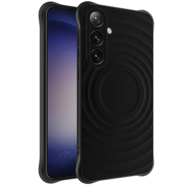 For Samsung Galaxy S24 FE 5G IMAK UC-6 Series Manbo Frosting Soft Phone Case(Black)
