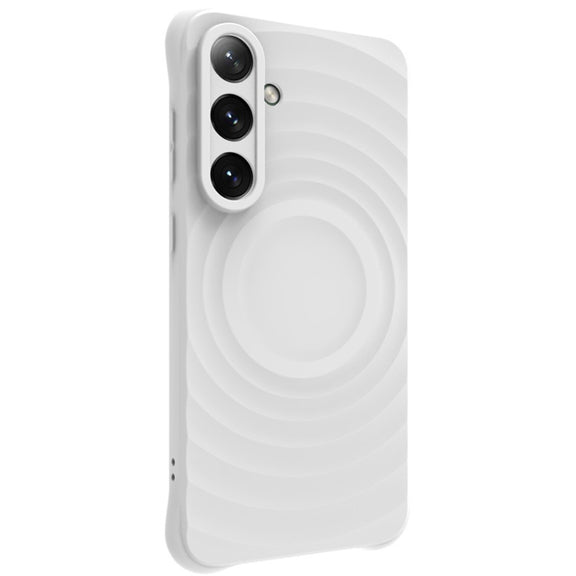 For Samsung Galaxy S24 FE 5G IMAK UC-6 Series Manbo Frosting Soft Phone Case(White)