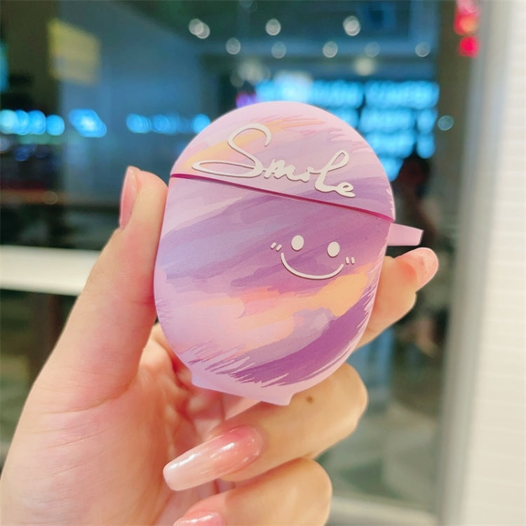 For Redmi Buds 4 Smile Clouds Earbuds Box Frosted TPU Case(Purple) - free shipping - PMC Jewellery - Order now!