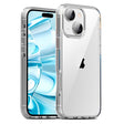 For iPhone 16 TPE Airbag TPU+ PC Full Coverage Phone Case(Transparent) - iPhone 16 Cases by PMC TechLife | Online Shopping South Africa | PMC TechLife | Buy Now Pay Later Mobicred