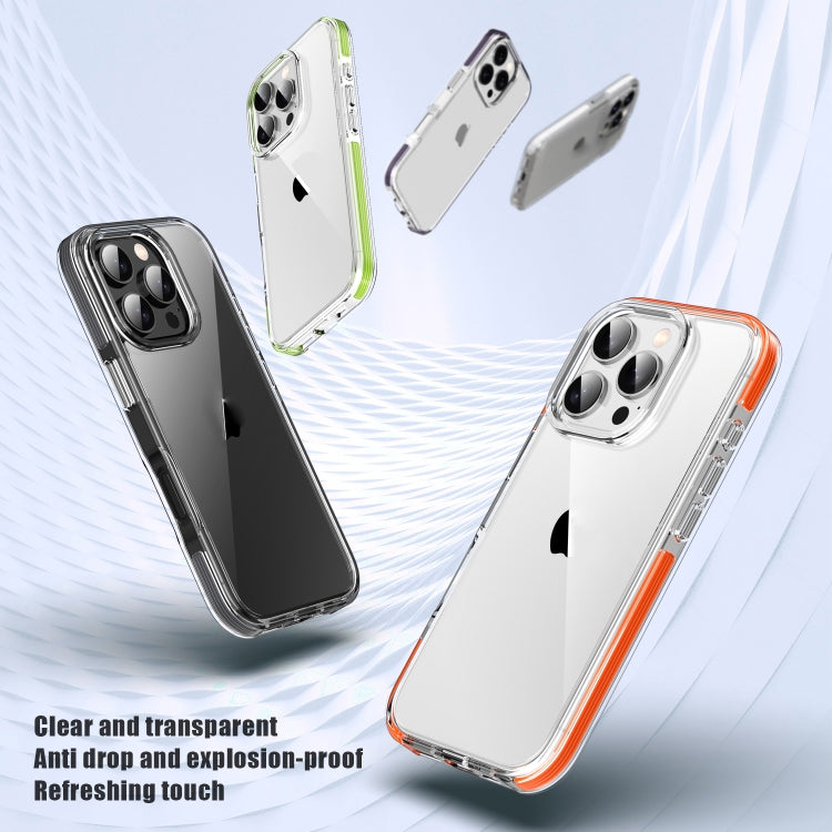 For iPhone 16 TPE Airbag TPU+ PC Full Coverage Phone Case(Grey)