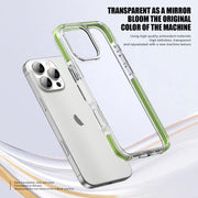 For iPhone 16 TPE Airbag TPU+ PC Full Coverage Phone Case(Transparent)