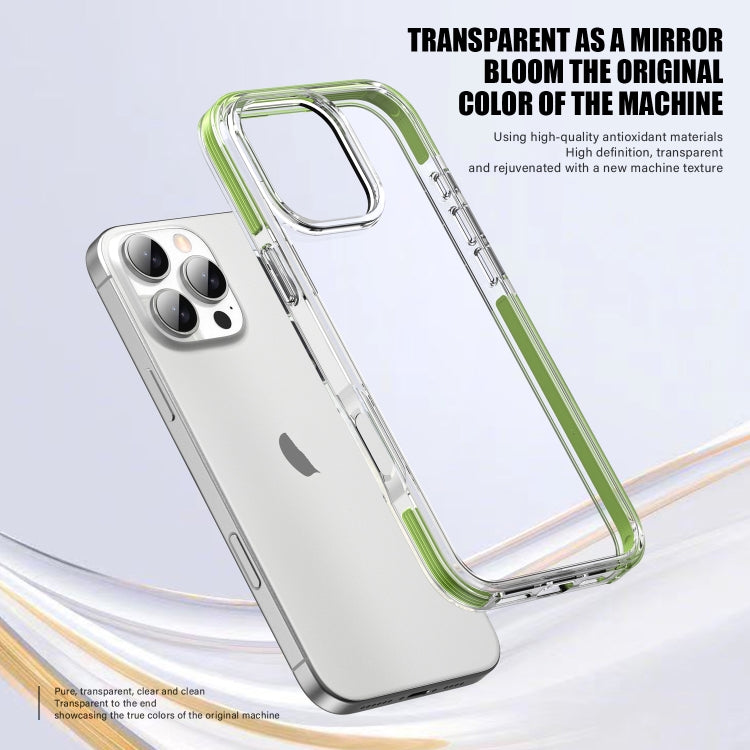 For iPhone 16 Pro TPE Airbag TPU+ PC Full Coverage Phone Case(White)