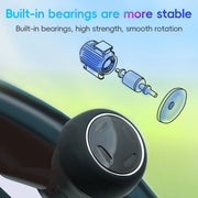 3R-2255 Car Steering Wheel Booster Ball Car Steering Wheel Turning Aid with Light(Black)