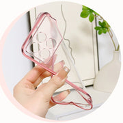 For Redmi K70 / K70 Pro Plated Gradient Glitter Round Holder TPU Phone Case(Silver)