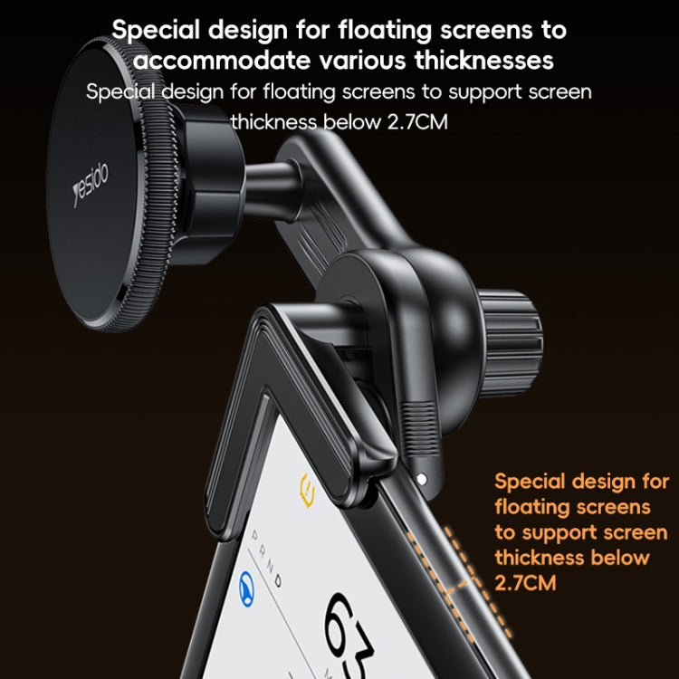Yesido C213 Car Floating Screen Clip-on MagSafe Magnetic Phone Holder(Black) - Universal Car Holders by Yesido | Online Shopping South Africa | PMC Jewellery | Buy Now Pay Later Mobicred