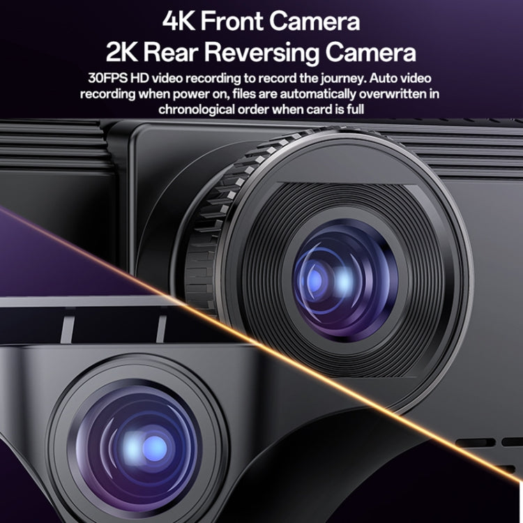 Yesido KM19 10.26 inch Center Console CarPlay Portable Car Video Navigation with Driving Recorder(Black) - free shipping - PMC Jewellery - Order now!