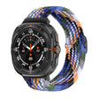 For Samsung Galaxy Watch Ultra 47mm Slide Buckle Nylon Braided Watch Band(Denim Color) - Watch Bands by PMC TechLife | Online Shopping South Africa | PMC TechLife | Buy Now Pay Later Mobicred