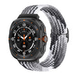 For Samsung Galaxy Watch Ultra 47mm Slide Buckle Nylon Braided Watch Band(Colorful Black) - Watch Bands by PMC TechLife | Online Shopping South Africa | PMC TechLife | Buy Now Pay Later Mobicred