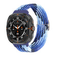 For Samsung Galaxy Watch Ultra 47mm Slide Buckle Nylon Braided Watch Band(Colorful Blue) - Watch Bands by PMC TechLife | Online Shopping South Africa | PMC TechLife | Buy Now Pay Later Mobicred