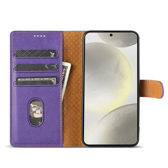 For Huawei Pura 70 Ultra N.BEKUS CSJ-P1 Solid Color Leather Phone Case(Purple)