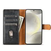 For Motorola Moto G Stylus 2024 N.BEKUS CSJ-P1 Solid Color Leather Phone Case(Black)