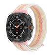 For Samsung Galaxy Watch Ultra 47mm Plastic Connector Nylon Loop Watch Band(Starlight Powder) - Watch Bands by PMC TechLife | Online Shopping South Africa | PMC TechLife | Buy Now Pay Later Mobicred