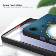 For Samsung Galaxy Tab S9 / S9 FE Color Painting Pattern Smart Tablet TPU Case(Butterfly Circle)