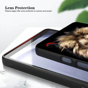 For Samsung Galaxy Tab S9+ / S9 FE+ Color Painting Pattern Smart Tablet TPU Case(Lion)