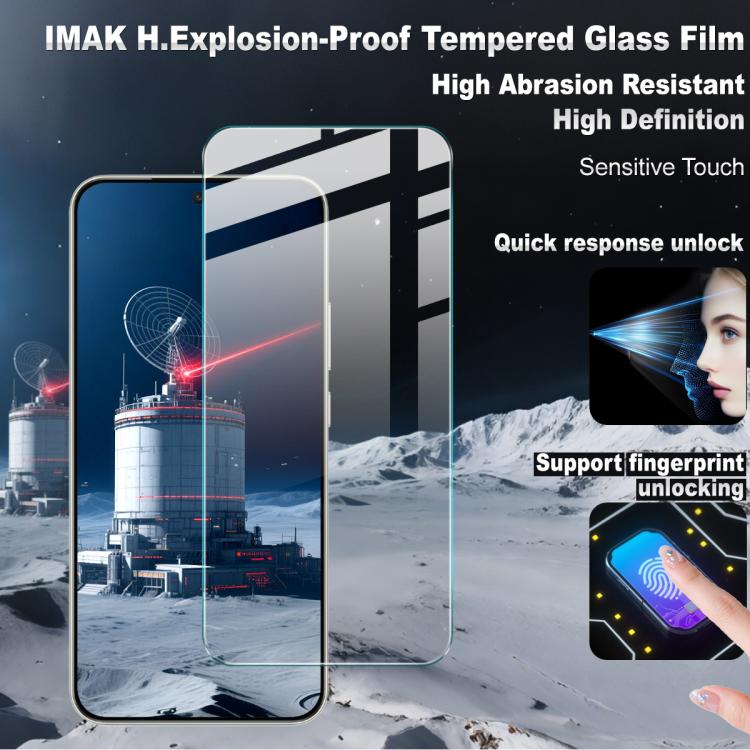 For Honor X70 5G imak H Series Full Screen Tempered Glass Film