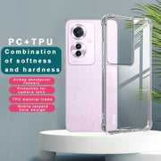 For OPPO Reno11 A / Reno11 PJH110 IMAK Space Shield PC + TPU Airbag Shockproof Phone Case(Transparent)
