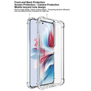 For OPPO Reno11 A / Reno11 PJH110 IMAK Space Shield PC + TPU Airbag Shockproof Phone Case(Transparent)