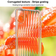 For Nothing CMF Phone 1 IMAK Corrugated Texture Airbag TPU Phone Case(Transparent)