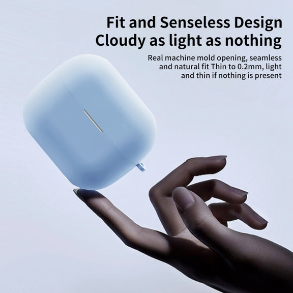 For Samsung Galaxy Buds 3 / 3 Pro Wireless Bluetooth Earphone Silicone Protective Case(Light Blue)