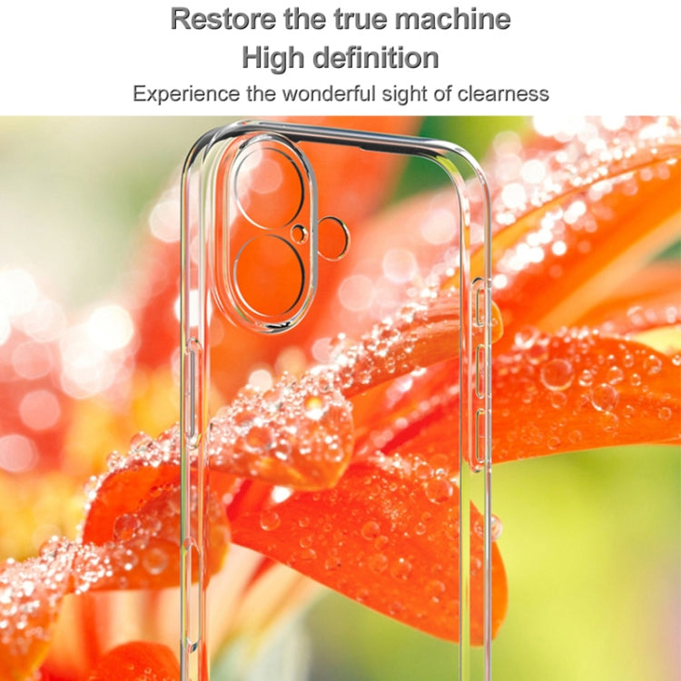 For iPhone 16 IMAK UX-5 Series Transparent TPU Phone Case - iPhone 16 Cases by imak | Online Shopping South Africa | PMC TechLife | Buy Now Pay Later Mobicred